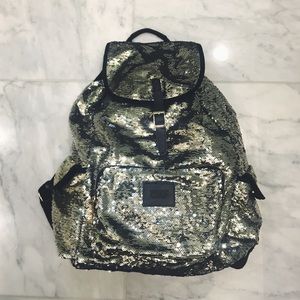 VS Pink Sequin Backpack